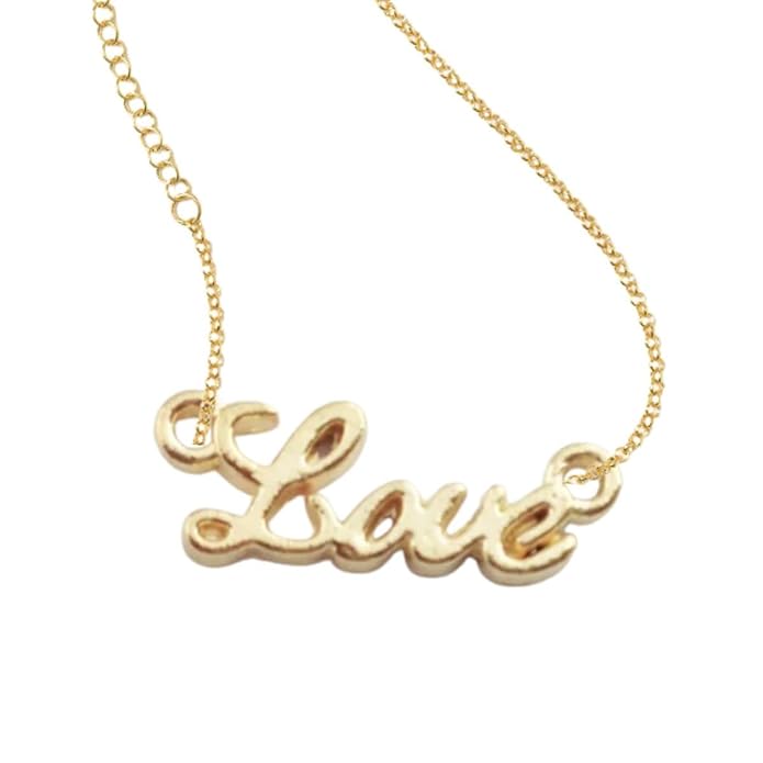 Love Necklace | Charm Necklace | Gift For Her | Valentine's Day Gift | Affordable Gift