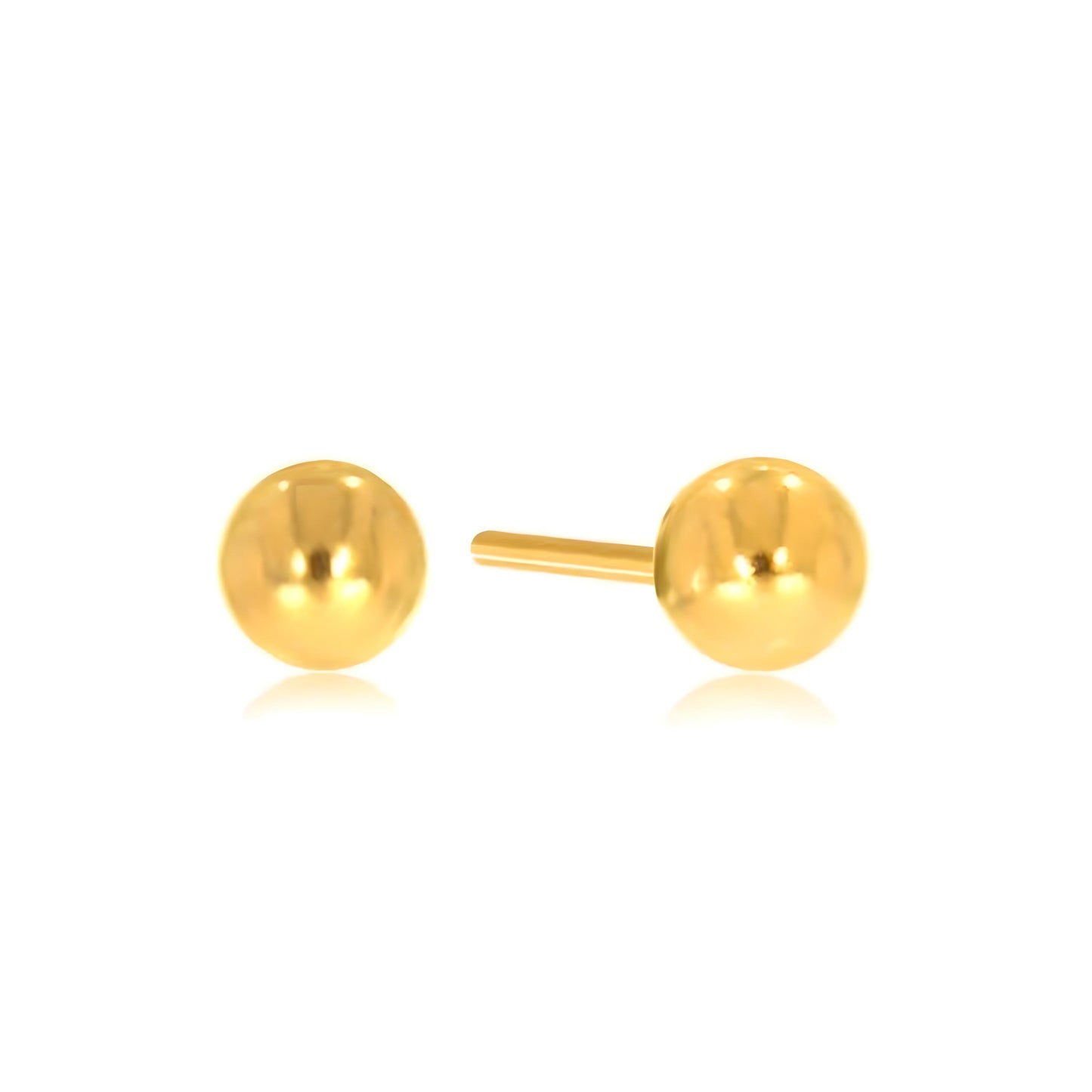 Anti-Tarnish Titanium Steel Short Bar Stud Earrings | Everyday Earrings | Work Wear Jewellery