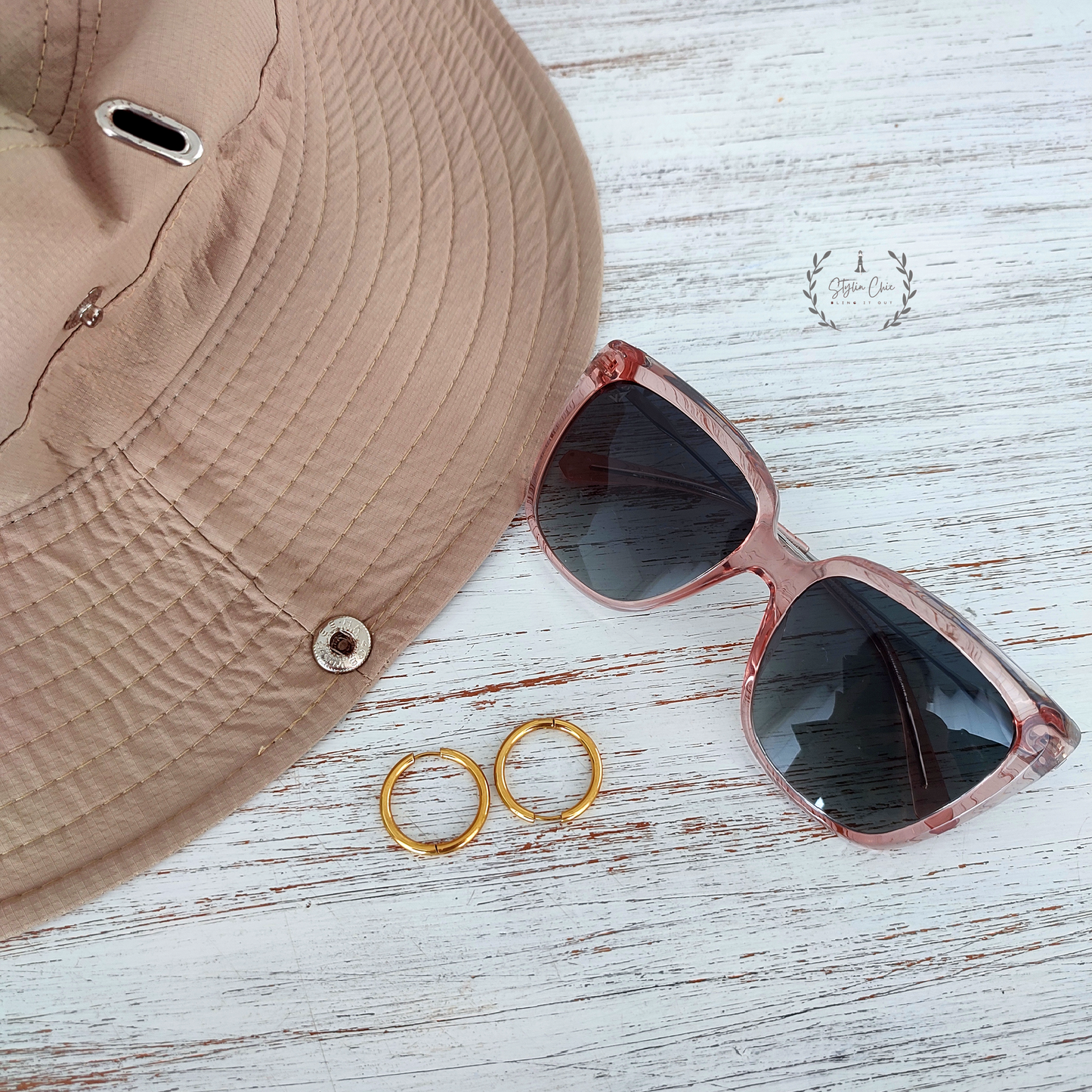 Anti-Tarnish Titanium Steel Round Golden Small Size Hoop Earrings | Work Wear Jewellery | Dainty Jewellery | Daily Wear AM to PM Earrings