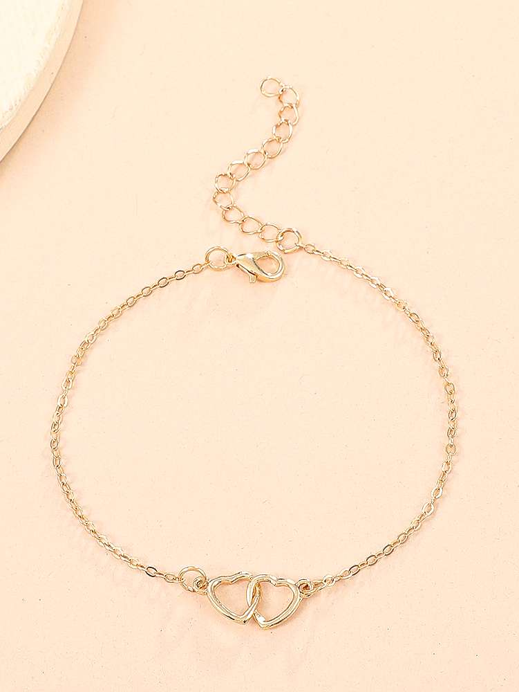 Couple Heart Anklet | Romantic Gift | Gift For Her | Anklet