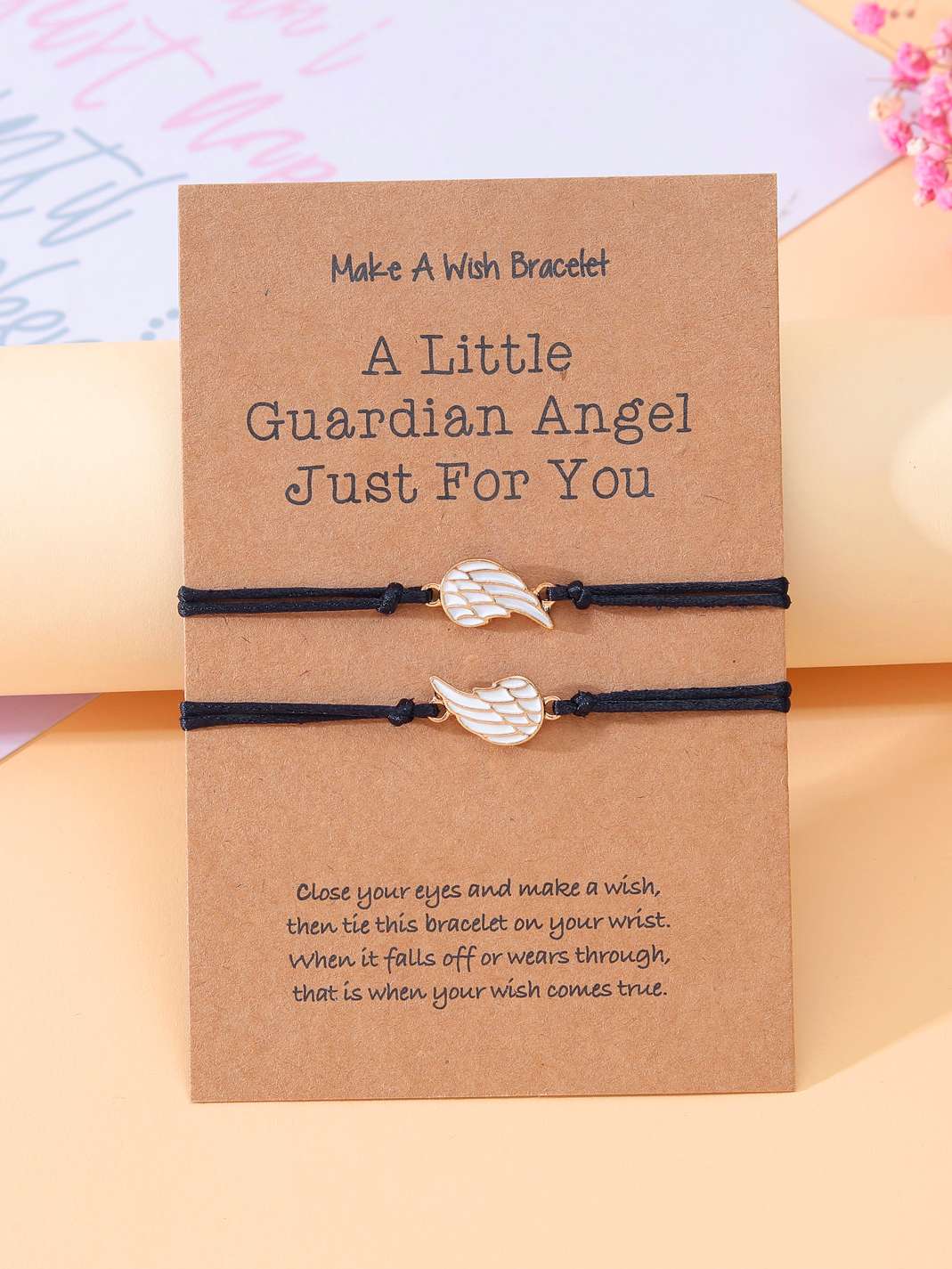 Guardian Angel Bracelet | Couple Bracelet | Set Of Two Bracelet