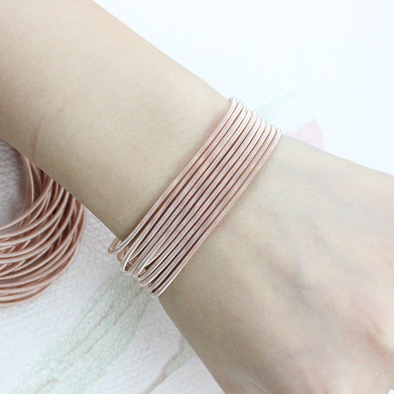 Carbon Steel Plating Wristband | Wristband Bracelet for Women