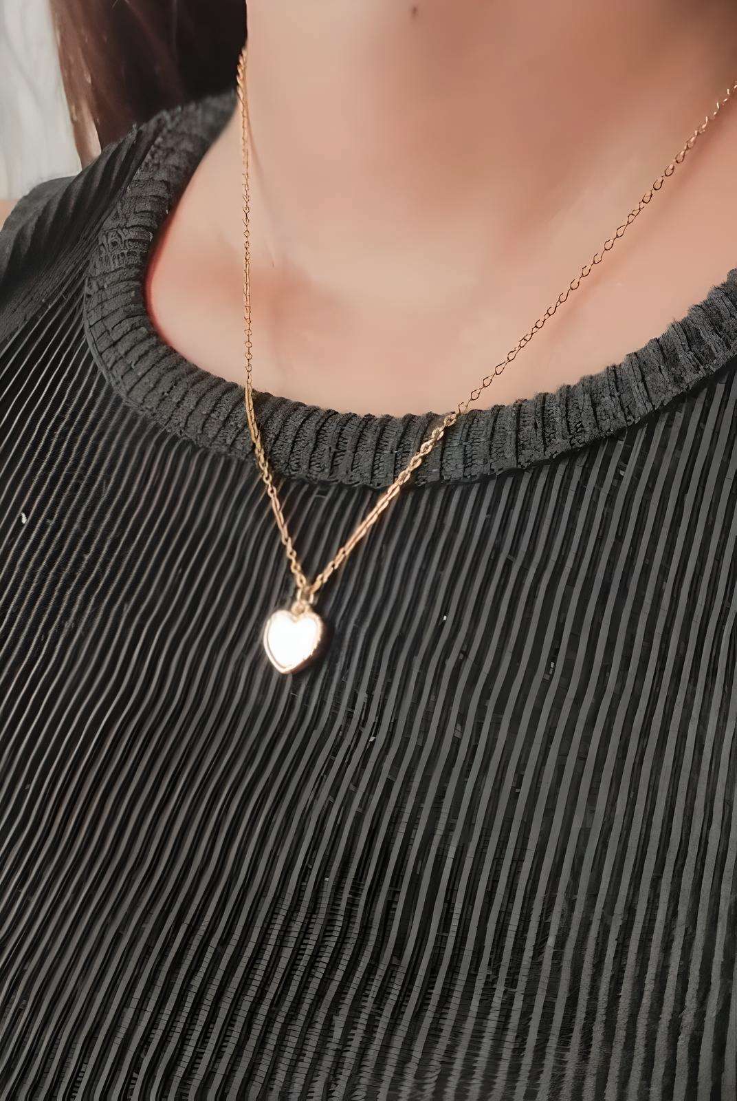 Mini Heart Necklace | Heart Necklace | Soft Girl Jewellery