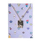 BTS for Girls Army Bangtan KPOP Jung Kook Charm Pendant Necklace with Plated Chain - Gold Colour | BTS Necklace