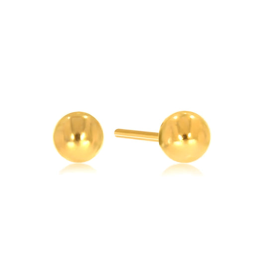 Anti-Tarnish Titanium Steel Short Bar Stud Earrings | Everyday Earrings | Work Wear Jewellery