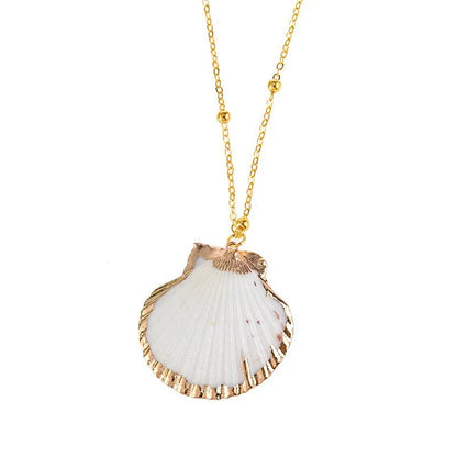 Beach Conch Shell  Women's Pendant Necklace | Beach Vacation Jewellery