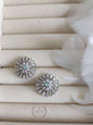 American Diamond Round Partyware Stud Earrings | Bridal Earrings