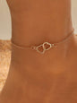 Couple Heart Anklet | Romantic Gift | Gift For Her | Anklet