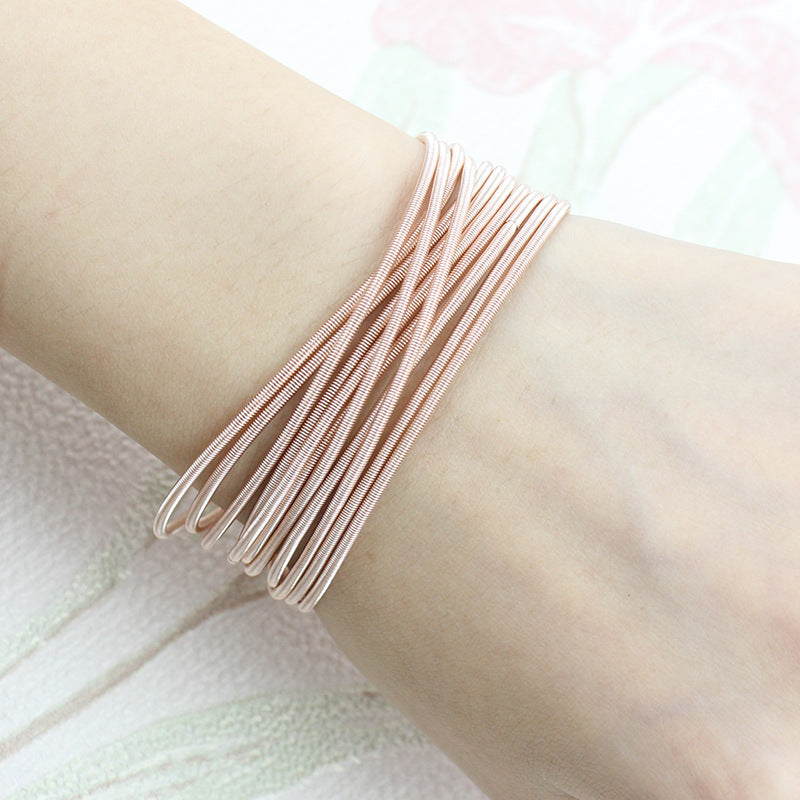 Carbon Steel Plating Wristband | Wristband Bracelet for Women