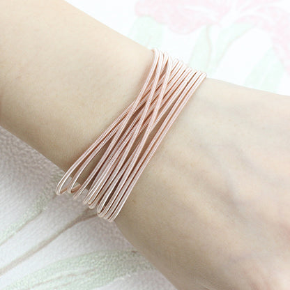 Carbon Steel Plating Wristband | Wristband Bracelet for Women