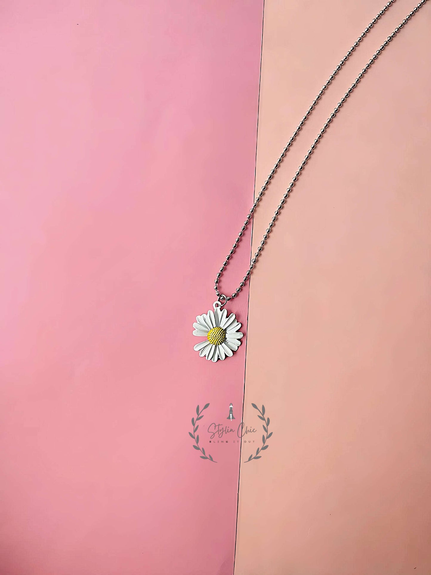 Sun Flower Necklace | Aesthetic Jewellery | GenZ Style Necklace | Beautiful Flower Necklace | Premium Quality Necklace | Flower Jewellery