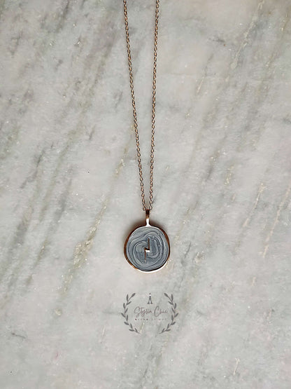 Enamel Charm  Neck Chain | Metal Mixed Enamel Galaxy Charm Necklace
