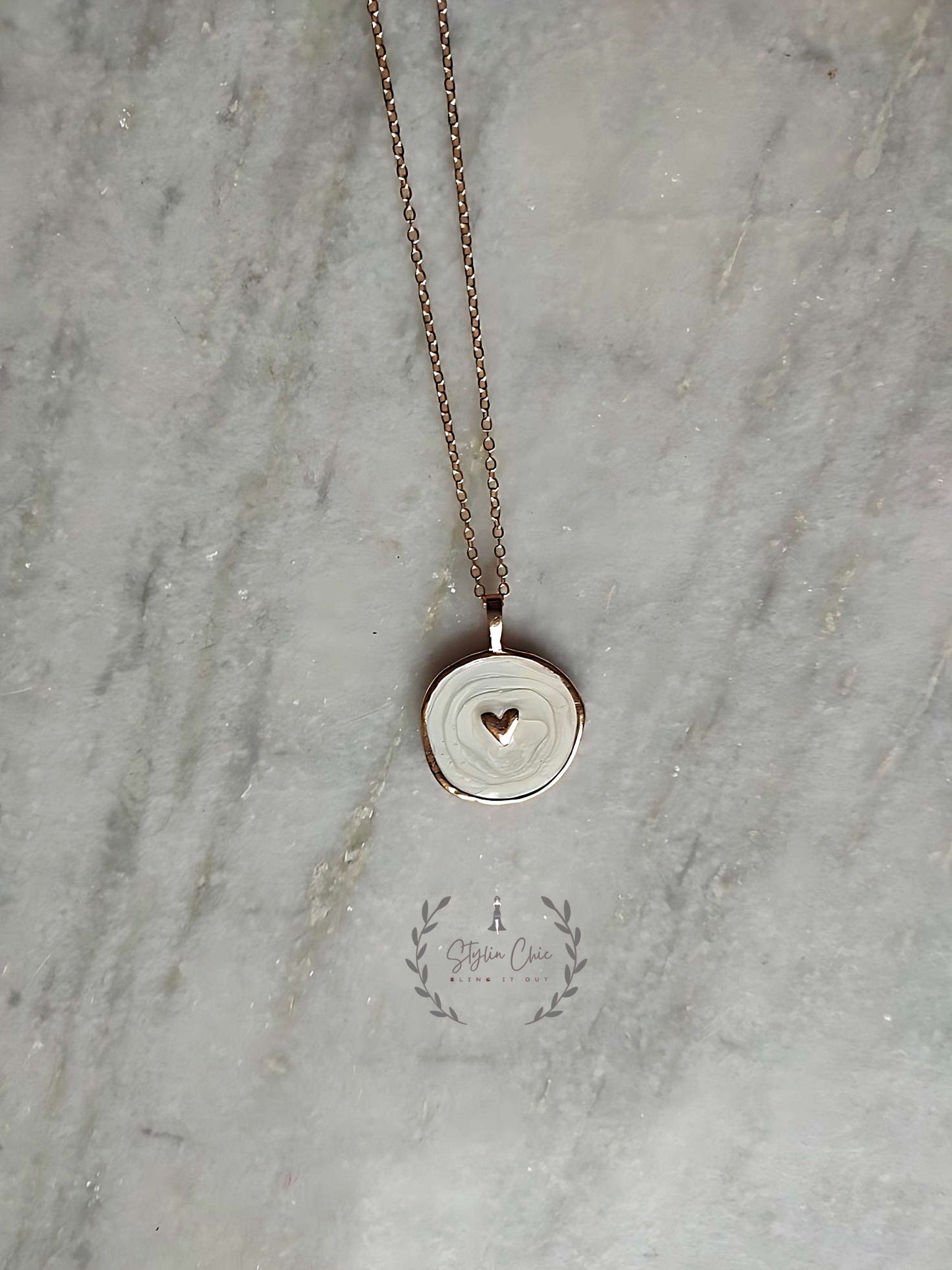 Enamel Charm  Neck Chain | Metal Mixed Enamel Galaxy Charm Necklace