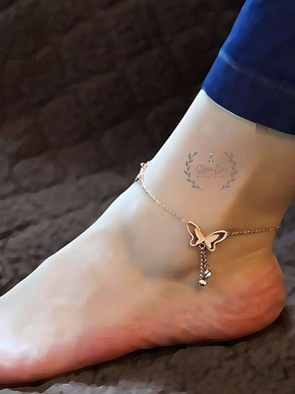 Butterfly Anklets | Anklet for Women | Charm Butterfly Anklet | Minimal Jewellery