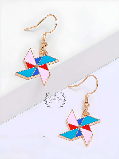 Mini Wheel Style Earrings | Summer Style Earrings