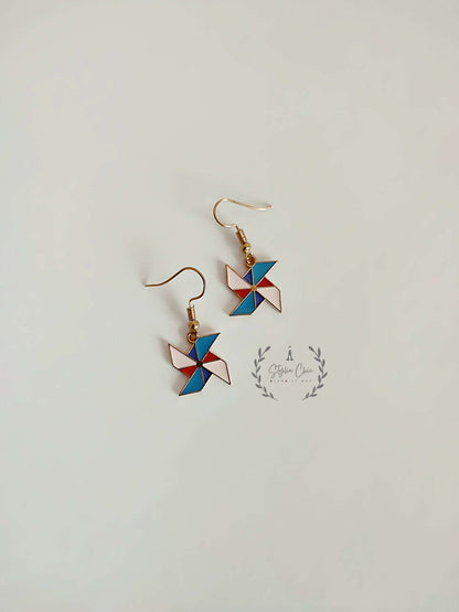 Mini Wheel Style Earrings | Summer Style Earrings