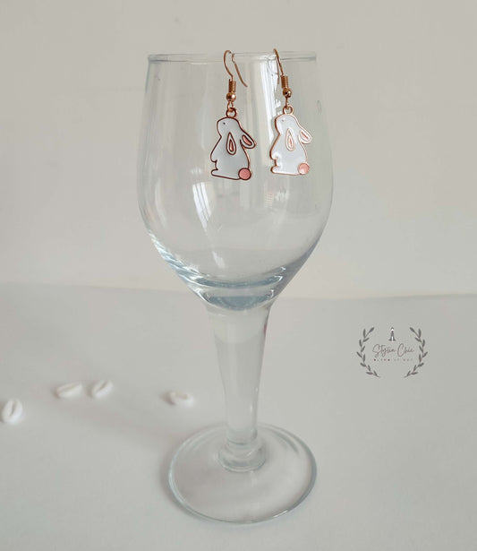 Rabbit Earrings | Animal Earrings | Cute Rabbit Earrings | Cute Earrings for Gift | Gift for Rabbit Lovers