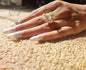 White Flower Ring | Flower Ring Ideas | Aesthetic Ring | White Ring | Gift For Her | Jewellery Gift Ideas